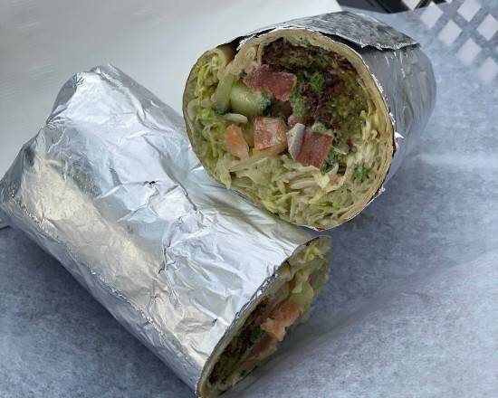 Order Falafel Wrap food online from Mediterranean Wraps store, Palo Alto on bringmethat.com