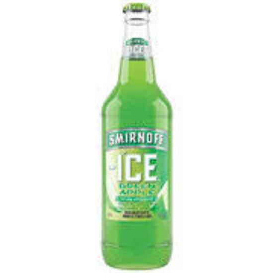 Order SMIRNOFF ICE GREEN APPLE 24oz bottle food online from Duke Liquor & Jr. Market store, Los Angeles on bringmethat.com