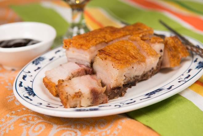 Order Roast Crispy Pork Appetizer food online from Hong Kong Alleys Kitchen store, Union Park on bringmethat.com
