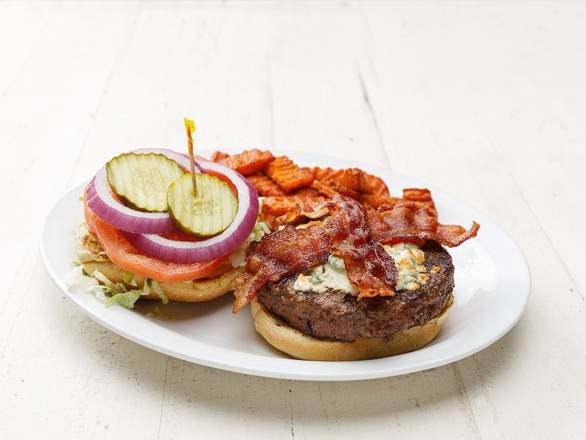 Order BLACK N' BLEU BACON food online from Gator's Dockside store, Gainesville on bringmethat.com