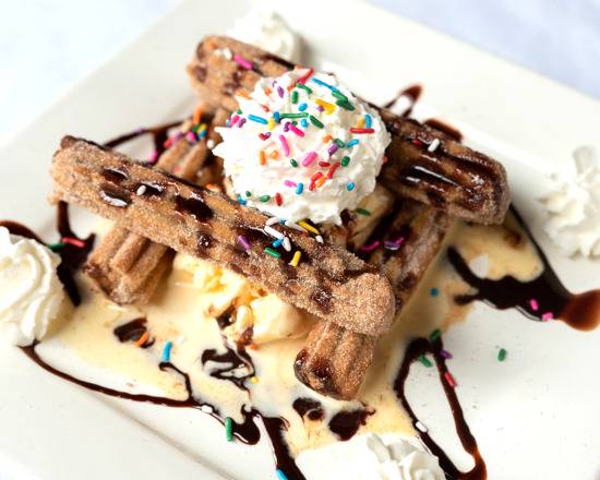 Order Churros with Ice Cream food online from La Hacienda store, Atlanta on bringmethat.com