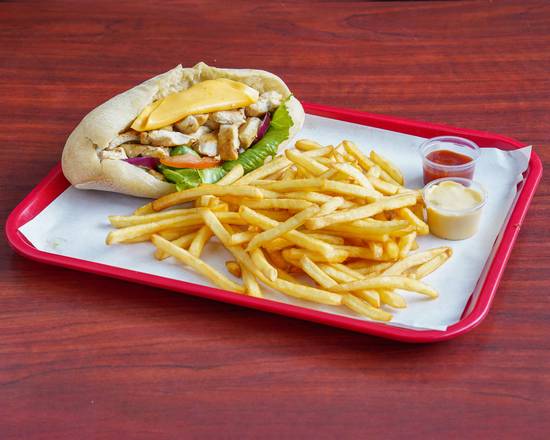 Sandwich escalope