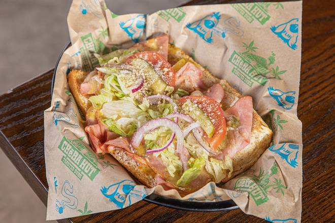 Order Pakalolo (Ham, Swiss & Pineapple) food online from Cheba Hut store, Milwaukee on bringmethat.com