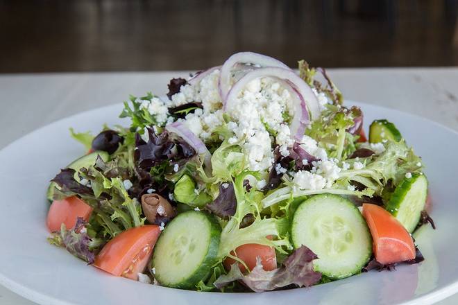 Order Greek Salad food online from Pita Jungle store, Glendale on bringmethat.com