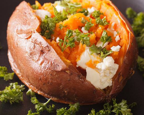 Order Baked Sweet Potato food online from Franks Philly Cheesesteaks store, Las Vegas on bringmethat.com