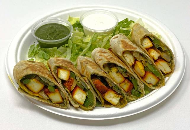 Order Paneer Kati Roll food online from Chowpatty store, Woodbridge Township on bringmethat.com