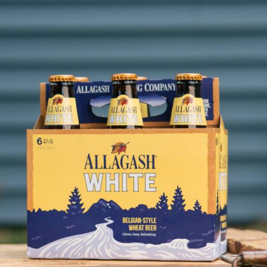 Order Allagash White Ale food online from Santa Monica Liquor store, Santa Monica on bringmethat.com