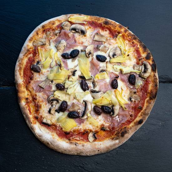 Order Pizza Capricciosa food online from The Pasta Box store, Miami on bringmethat.com