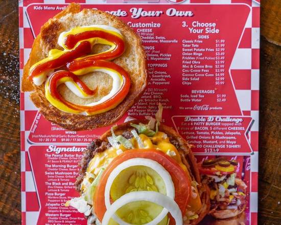 Order Single Burger food online from Beth's Burger Bar - Edgewood store, Edgewood on bringmethat.com