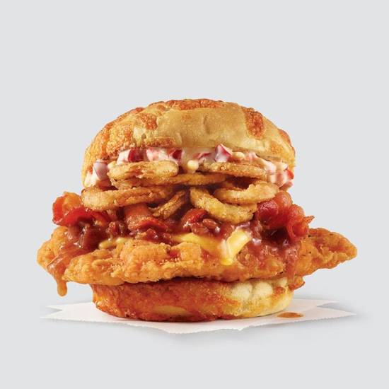Order Spicy Big Bacon Cheddar Chicken food online from Wendy'S store, Quakertown on bringmethat.com