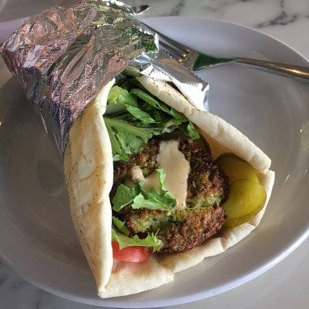 Order Falafel Pita food online from Habeeb Grill By Pita Grill And Creperie store, Franklin on bringmethat.com