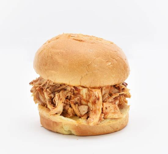 Order BBQ Chicken Sandwich food online from Brothers BBQ store, Denver on bringmethat.com