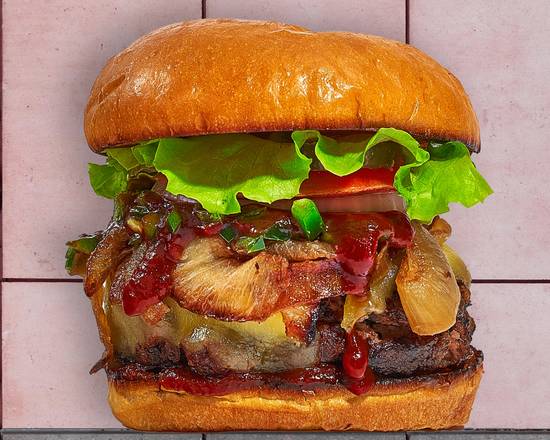 Order Best of BBQ Burger food online from Whats Your Beef store, San Diego on bringmethat.com