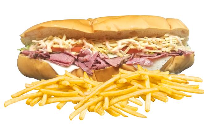 Order Pastrami Sandwich food online from 787 Mofongo store, Orlando on bringmethat.com
