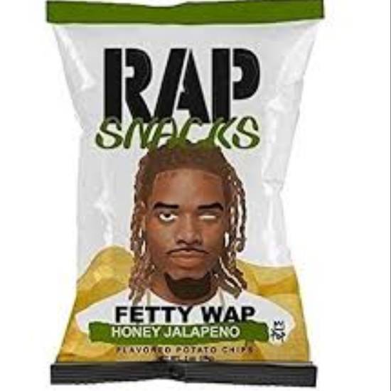 Order Rap Snacks Fetty Wap Honey Jalapeno Regular food online from Mamba Mart store, Los Angeles on bringmethat.com