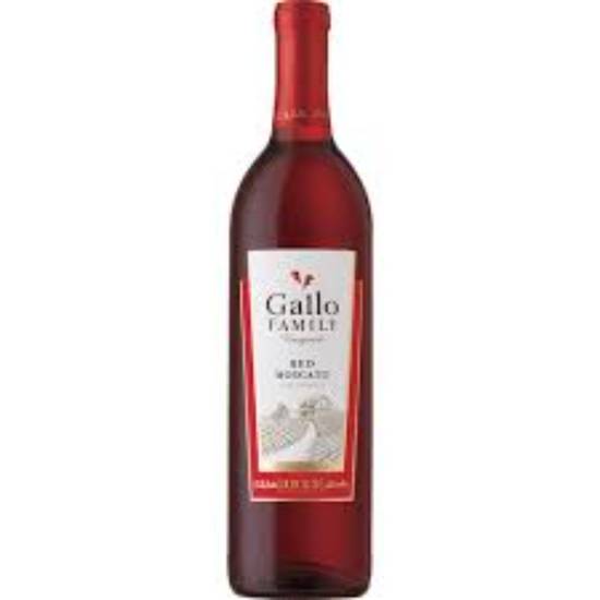 Order GALLO FAMILY RED MOSCATO 750ML BOTTLE food online from Duke Liquor & Jr. Market store, Los Angeles on bringmethat.com