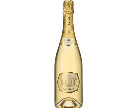 Order Luc Belaire Gold, 750mL sparkling wine (12.5% ABV) food online from Woodbury Wine & Spirits store, ORLANDO on bringmethat.com