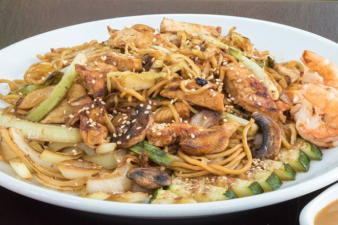 Order SHRIMP YAKISOBA food online from Benihana store, Manhasset on bringmethat.com