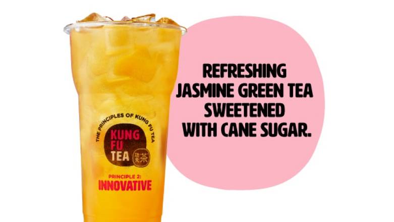 Order Hot Kung Fu Green Tea food online from Kung Fu Tea store, Canton on bringmethat.com