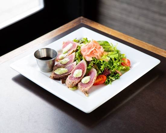 Order Seared Ahi Tuna Salad food online from 730 Tavern Kitchen store, Cambridge on bringmethat.com