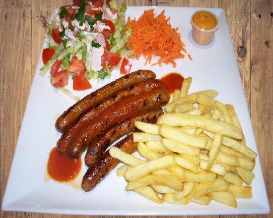 Assiette merguez