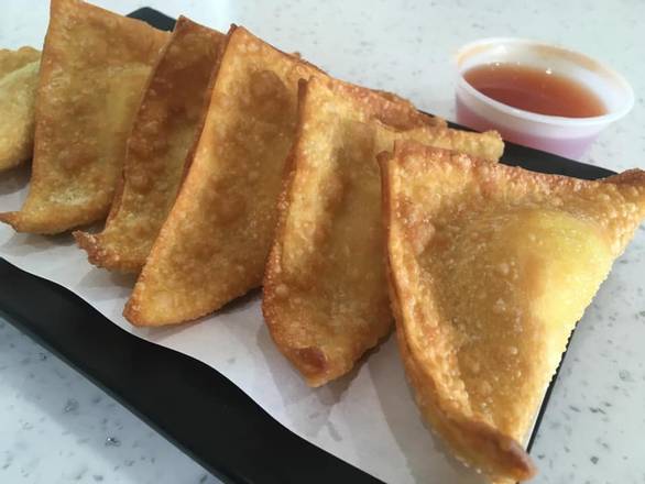 Order Crab Rangoon (6 pcs) food online from Poke River store, Evansville on bringmethat.com