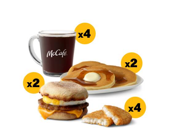 Order Breakfast Favorites Bundle  food online from Mcdonald's® store, CORPUS CHRISTI on bringmethat.com