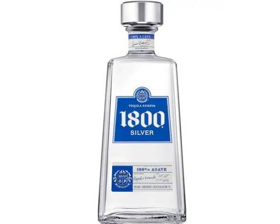 Order 1800 Tequila Reserve Silver, 1.75L tequila (40.0% ABV) food online from Xtra Liquors & Wines store, WEST MIAMI on bringmethat.com