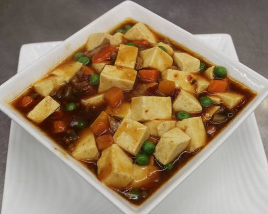 Order Spicy Ma Po Tofu food online from Enjoy Vegetarian Restaurant store, San Francisco on bringmethat.com