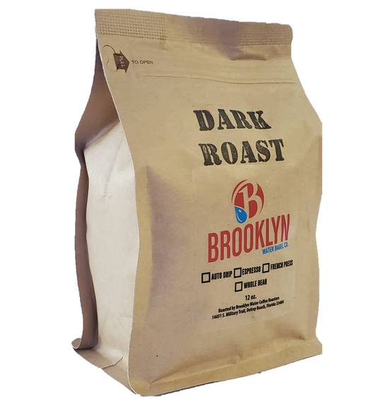 Order Coffee 12oz BAG food online from The Original Brooklyn Water Bagel store, Winter Park on bringmethat.com