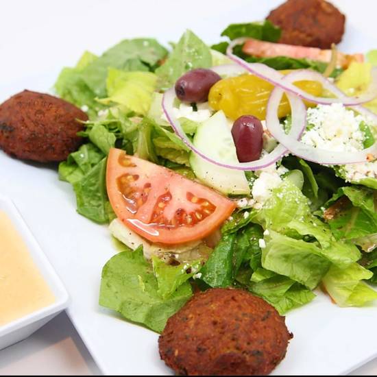 Order Oasis Salad food online from Zorba Café store, Washington on bringmethat.com