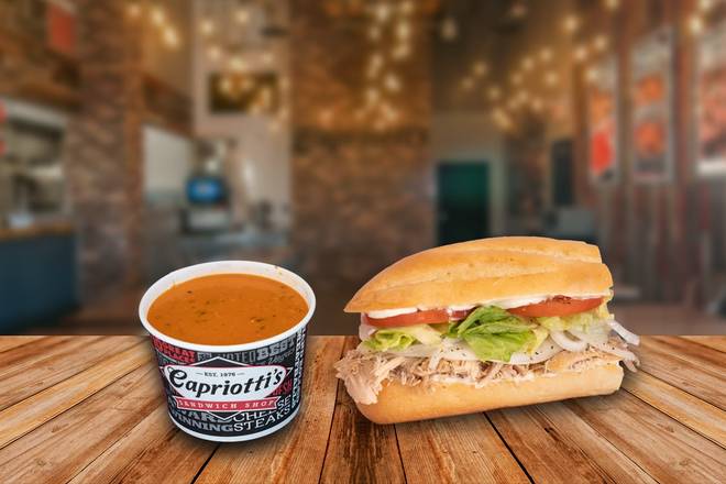 Order Half Sub and Cup of Soup food online from Capriotti's store, West Chester on bringmethat.com