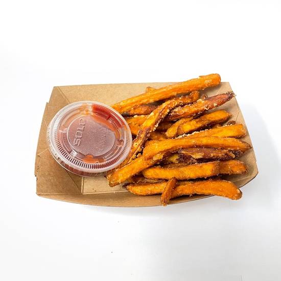 Order Sweet Potato Fries food online from Down To Earth Organic &Amp; Natural store, Aiea on bringmethat.com