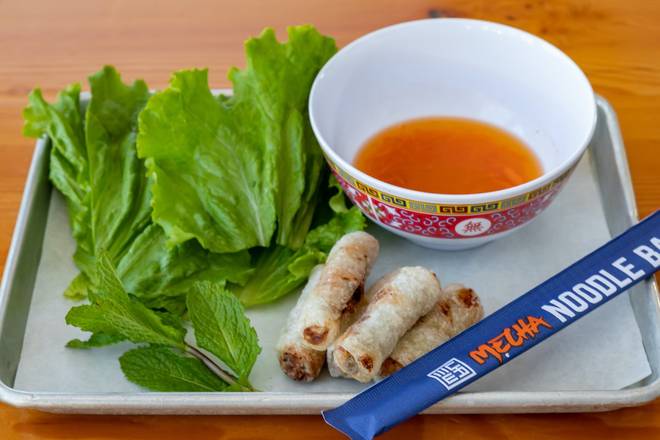 Order Saigon Egg Rolls food online from Mecha Noodle Bar store, New Haven on bringmethat.com