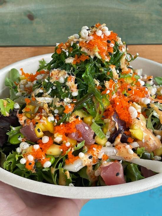 Order Build Your Own Bowl (6 Scoops of Protein) food online from Island Fin Poke Company store, Windermere on bringmethat.com