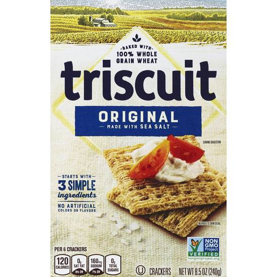 Order Nabisco Triscuit Crackers, Baked Whole Grain Wheat, Original food online from Cvs store, WAKEFIELD on bringmethat.com