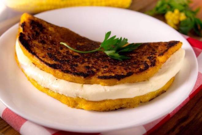 Order Cachapa with Cheese food online from Central Park Food Station store, Doral on bringmethat.com
