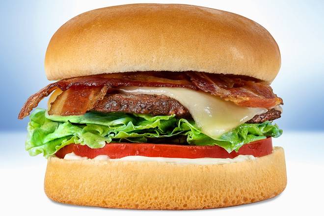 Order BLT Burger food online from Baker Drive-Thru store, San Bernardino on bringmethat.com