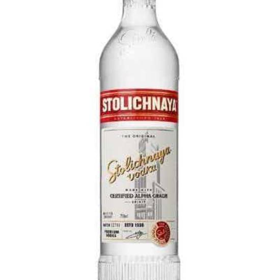 Order Stoli Original 750ml  40% ABV  food online from Princess Liquors store, Port Saint Lucie on bringmethat.com