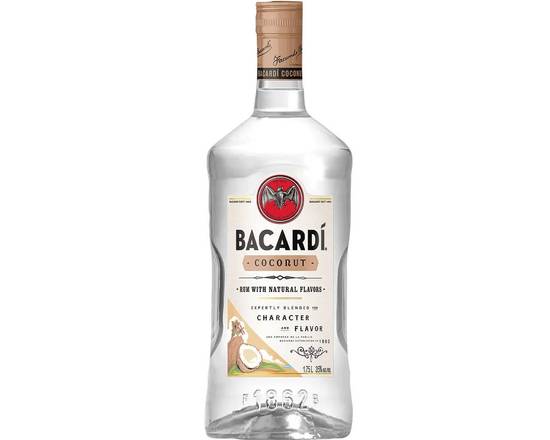 Order Bacardi Coconut, 1.75L rum (35.0% ABV) food online from Xtra Liquors & Wines store, WEST MIAMI on bringmethat.com