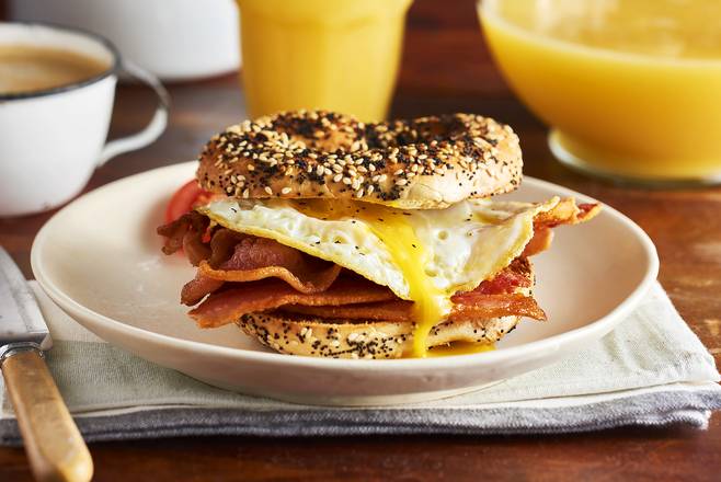 Order Egg Sandwich - Build It! food online from QBD, Not Just Bagels store, Forest Hills on bringmethat.com