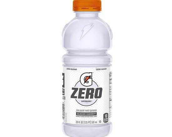 Order Gatorade Zero 20 oz Glacier Cherry  food online from Fresko Market store, Miami on bringmethat.com