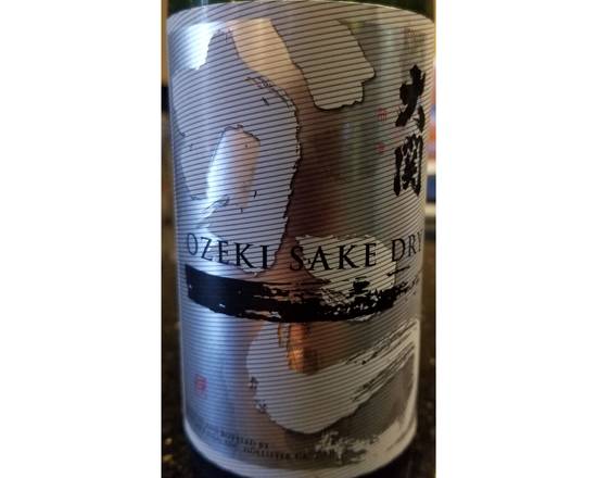 Order Ozeki Dry, 375mL sake (14.5% ABV) food online from Hokkaido store, Winter Springs on bringmethat.com