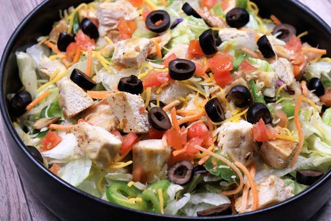 Order CHICKEN SALAD food online from Pepperjax Grill store, Cedar Falls on bringmethat.com