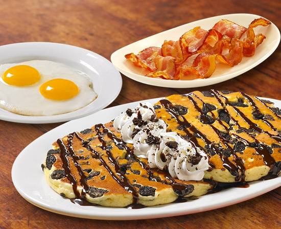 Order Sweet Cake Platters with Sausage or Bacon food online from Huddle House store, Cleveland on bringmethat.com
