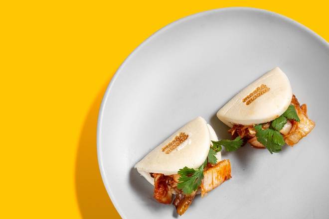 Order PORK BUN (2PCS) food online from Moshi Moshi store, Miami on bringmethat.com
