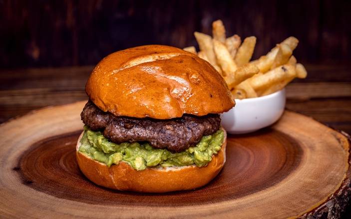 Order Holy Guacamole Burger food online from Holy Schnitzel store, Aventura on bringmethat.com