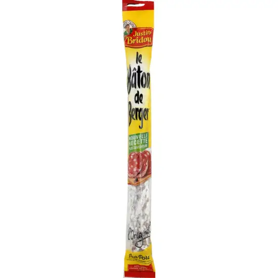 Baton berger nature Justin Bridou 250 gr