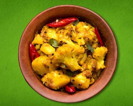 Order Savory Potato & Cauliflower(Vegan) food online from Tick-Tock Tikka House store, Arlington on bringmethat.com