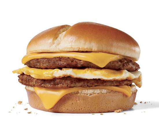 Order Extreme Sausage® Sandwich food online from Jack In The Box store, Castaic on bringmethat.com